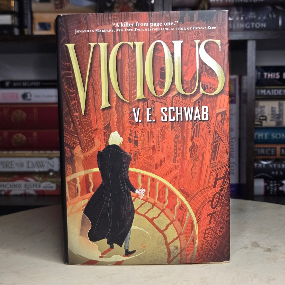 Vicious by V.E. Schwab *OOP Original Cover 1st Ed/1st Print*